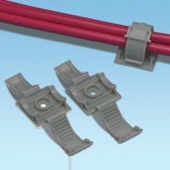 Düğüm ™ ayarlanabilir gevşetilebilen bir kelepçe, 6. Vida (M3), .19'' - .69'' (4.8mm - 17.5 mm) demet, gri, standart paket.
