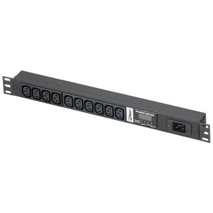 Yatay iki RJ12 uzaktan çevresel bağlantı noktaları ile mevcut monitör LED kırmızı, çıkış başına güç ve çevrenin izlenmesi, 20 A, 120V, 8 NEMA 5-20R kaplar, RJ-45 Ethernet portu ile güç şeridi açık ve NEMA L5-20P 10' güç kablosu takın. UL bir