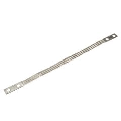 Örgülü bağlama şeridi, iki delik, Sigara Insul, 303 kcmil, 12.00” (304.8 mm), NEMA, 0.56” (14.2 mm) delik çapı, 1.75” (44.5 mm) Delik Aralığı