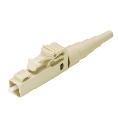 Saha Polonyalı LC Simplex Pot & Polonyalı Stil OM1 Bağlayıcı, 900um / 1.6mm / 2.0mm Elektrik Fildişi Boots ile Elektrik Fildişi Konut