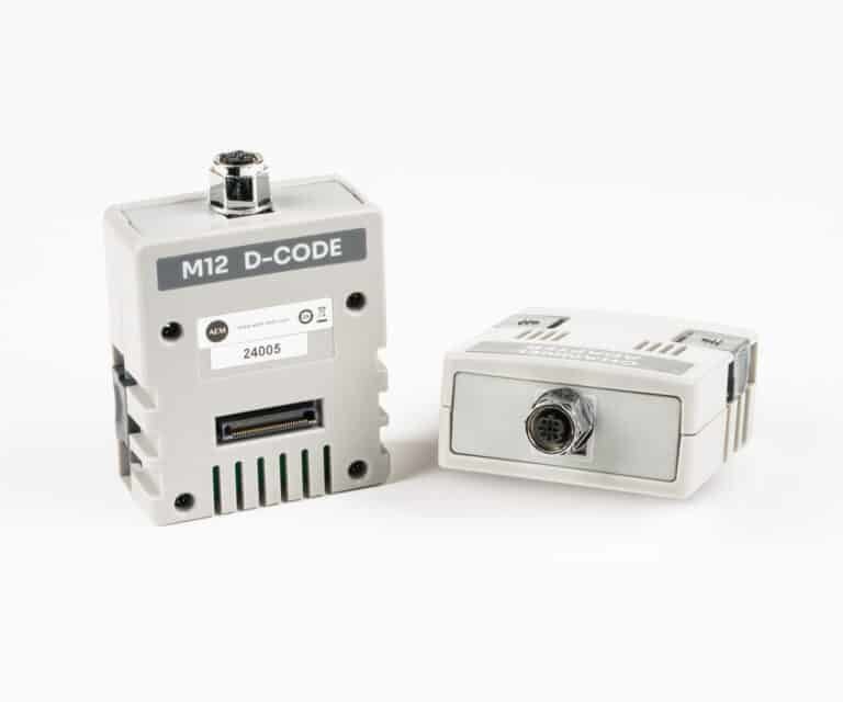 M12 D-CODED ADAPTER PAIR