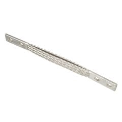 Örgülü Yapıştırma Kayış, İki Delik, Sigara Insul, 337 kcmil, 12.00” (304.8 mm), NEMA, 0,56” (14,2 mm) Delik Dia, 1.75” (44.5mm) Delik Aralığı