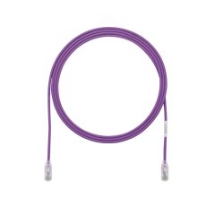 Kategori 6 Performans, her iki ucunda TX6 ™ Modüler Fiş ile 28 AWG UTP ara kablosu. Menekşe, 8, 48pc.