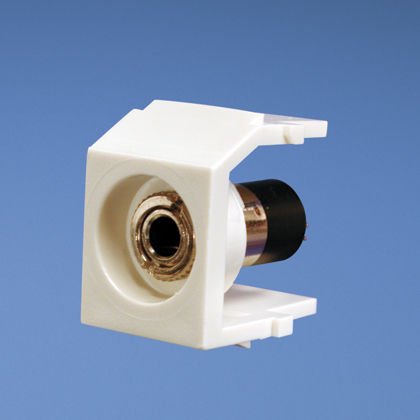 3.5mm ile birlikte Keystone modülü (1/8'' ) stereo lehim tipi kulaklık bağlantı.