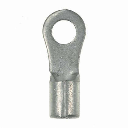 Halka Terminali, 16-12 AWG, 1/4'' damızlık boyutu, ağır olmayan yalıtımlı, standart paket.