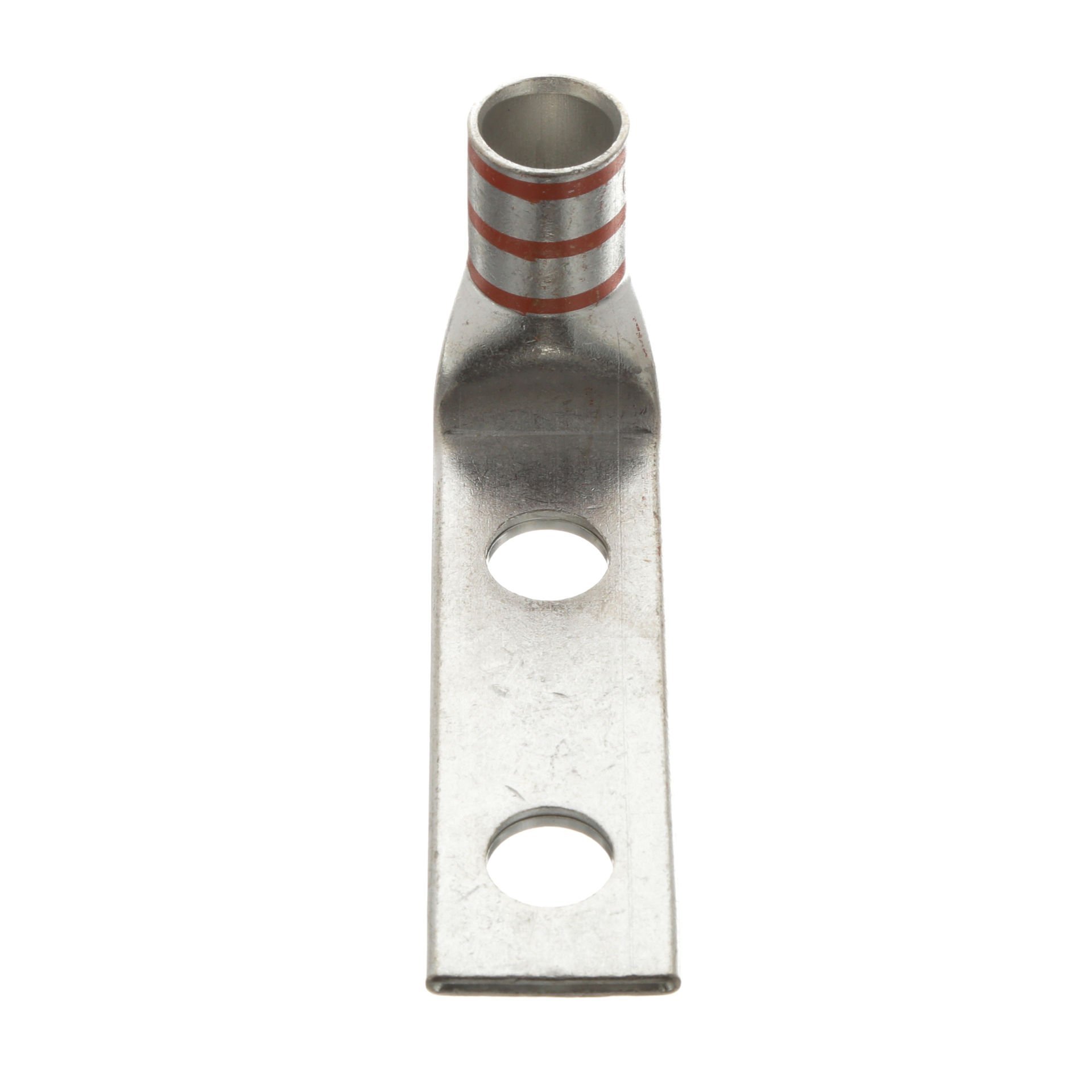 İki delikli, esnek yük sepeti, 3/0 AWG kablo, 1/2 saplama deliği, 1.75 delik açıklığı, 90 ° açı dil.
