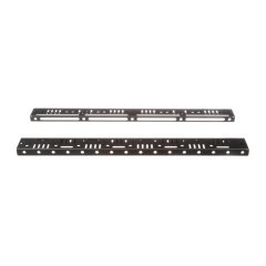 HD Flex ™ Evrensel Kablo Yönetim Parantez dolapları ve rafları içinde kabloların desteklenmesi ve yönetmek için kullanılır. yönlendirmek için ayarlanabilir montaj rayları yardım / dikey veya yatay kablolar yönetmek. evrensel braket destekleri kablo gevşek