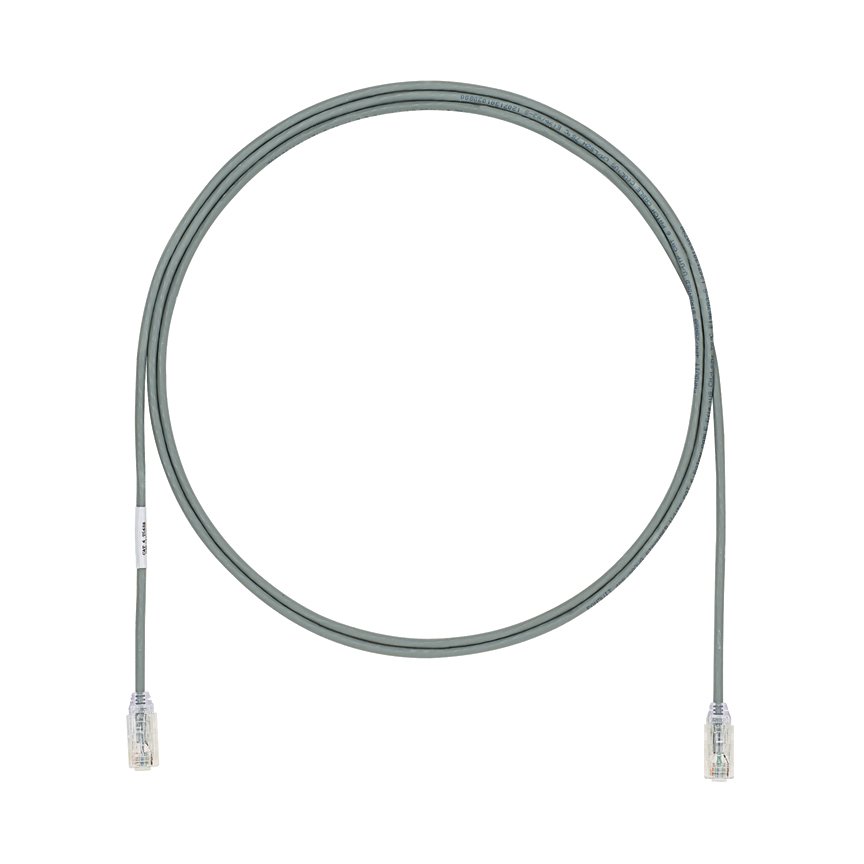 Kategori 6A Performans, 28AWG, UTP Patch Cord, CM / LSZH, Gri, 8.5 m.