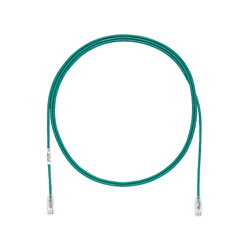 Kategori 6 Performans, her iki ucunda TX6 ™ Modüler Fiş ile 28 AWG UTP ara kablosu.