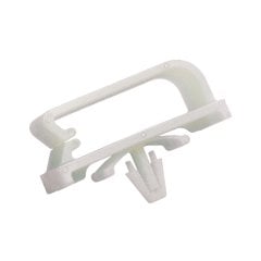 Konik giriş klip, .75'' (19.1mm) demeti, beyaz, dökme paketi monte diken itin.