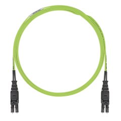 OM5 + Sig Çekirdekli 2f 1.6 mm bilgisayar sertifikası mevcuttur PushPull LC / PushPull LC Std Polarite Ult Perf 1m