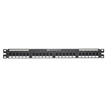Punchdown Yama Paneli, Cat 6, Düz, 24 Bağlantı Noktası, 1RU