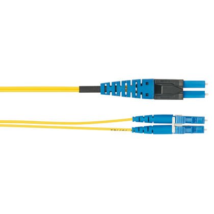 PanView iQ çift yönlü LC standart LC çift taraflı, OS2, lif arabağlantı yama kablosu, basınçlı odaya 16 mm kablo, 7.5 m, Sarı ceketli