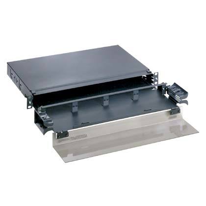 Panduit® Opticom® Çekmece alanı sınırlı olduğunda lif dağıtımını düzenlemek için tasarlanmıştır. çok yönlü bir çekmece tamamen modüler ve 4 QuickNet kasetleri barındırır FAP ve FMP adaptör panelleri aynı zamanda 48 fiber ve bakır kablolar. Artı,