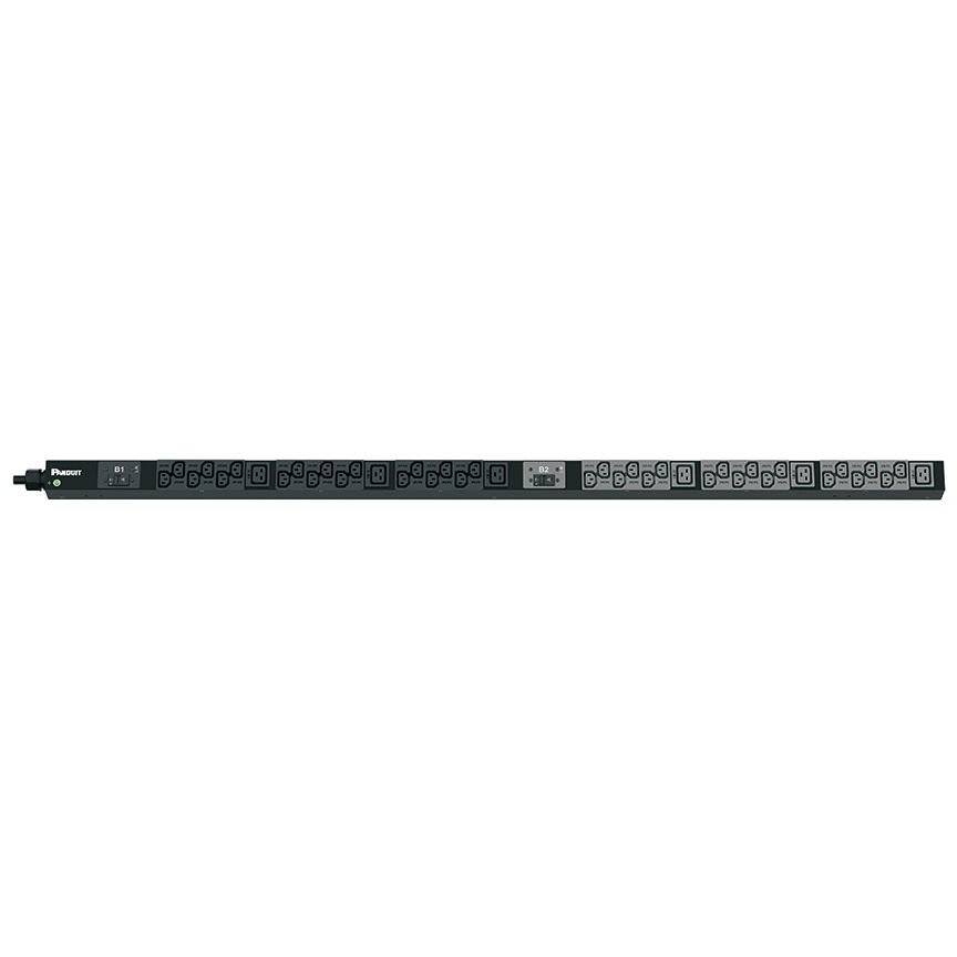 SmartZone ™ G5 Temel PDU - 32A, 230V, dikey tek fazlı PDU (36), C13 ve (6) C19 kapları, IEC 60.309 2P + E 6h 32A fişli bir 10' (3m) güç kablosu, ve önlemler 58.7'' uzunluk x sahip 2.0 ''G x 2.1'' D (1491mm x 50.8mm x 53.3mm) CE Uyumlu Renk:.. Siyah