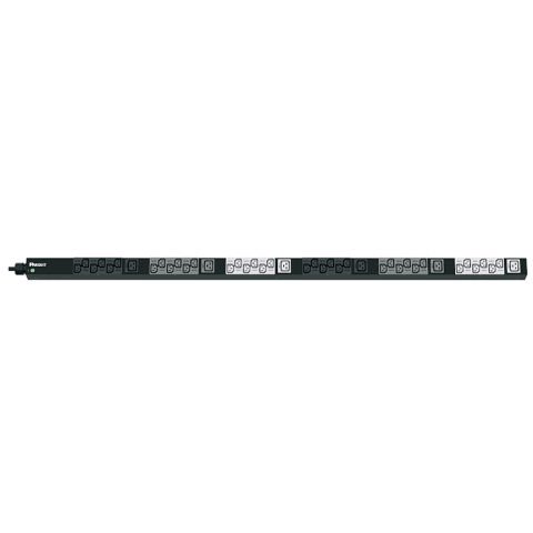 SmartZone ™ G5 Temel PDU - 16A, 415V dikey 3 Faz WYE PDU (36), C13 ve (6) C19 kapları, IEC 60.309 3P + K + E 6h 16A fişli bir 10' (3m) güç kablosu, ve önlemler 58.7 sahiptir ''U x 2.0'' W x 2.1'' D (1491mm x 50.8mm x 53.3mm) CE sertifikası ile uyumlu Renk