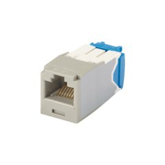 Kategori 6A, 10 Gb / s, RJ45, 8-konumunda, 8 telli genel modülü, Uluslararası Grey.
