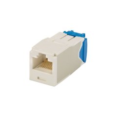 Kategori 6A, RJ45, 8-konumu, 8 telli, 10 Gb / s UTP Mini Com® evrensel jak modülü TG tarzı fesih vardır ve beyaz kapalıdır. Bu bant, folyo patentli Matrix bölünmüş bulunmaktadır.