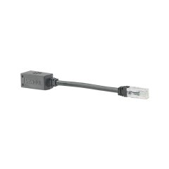 Kırın-Deplasman Adaptörü, Kategori 6A, 26 AWG, CM Reyting sayısı, SD, UTP, 8, Siyah