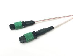 Çıplak Şerit Kablo, Standart Kaybı Tekli, Yeşil Konut için MPO Splice-On Bağlayıcı, Erkek,