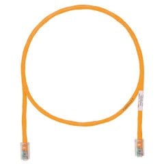 Bakır Patch Cord, Kategori 5e, Portakal UTP Kablo, 26 Metre