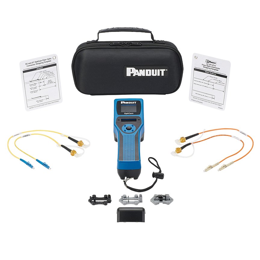 OCTT2 aracı fırlatma kabloları ve kızakların: Opticam 2 Sonlandırma Aracı Temelleri Kiti oluşur. LC, SC2 ve ST2 fiber optik bağlantı sonlandırma için kullanılır