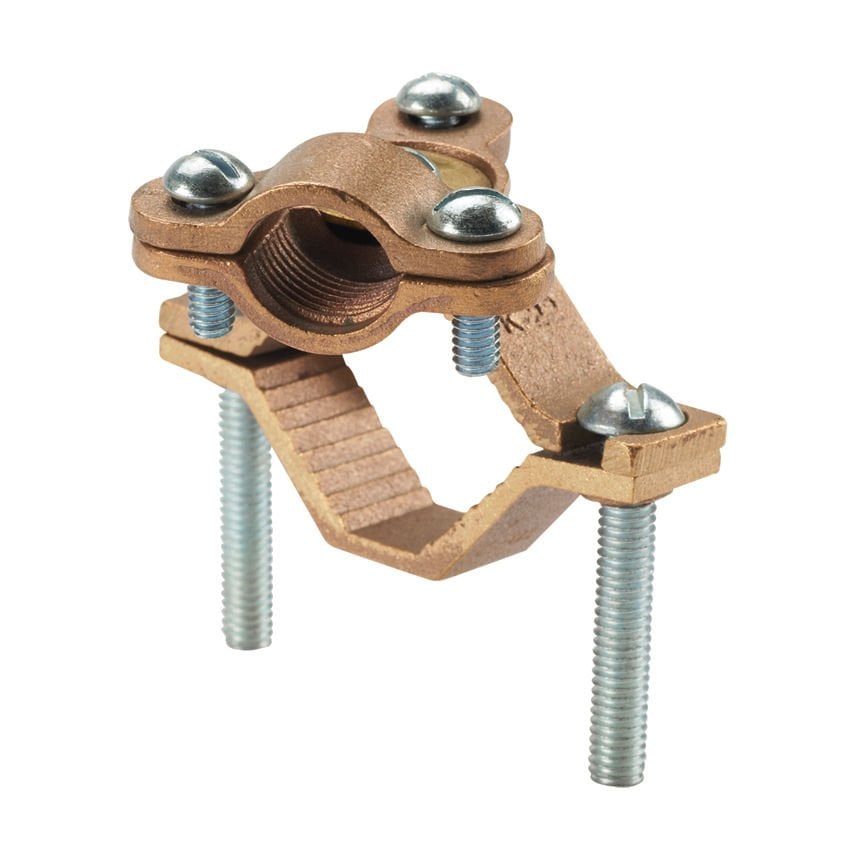 6. STR AWG iletken boyutu aralığı, 1/2'' - - 1'' (12.7 mm - 25,4 mm), demir boru boyunun 1/2'' - 3/4'' boru göbeği ve döner, 10. SOL bronz topraklama kelepçesi (12.7 aa - 19.1mm) EMT 1/2'' (12.7 mm), sert kablo göbeği boyutu, 1.65'' (41.9mm) boru kelepçes