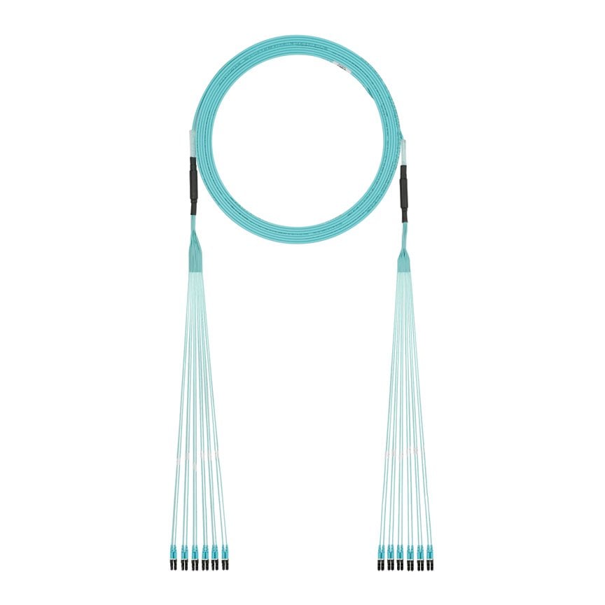 Montaj OS1 / OS2 12 fiber iç küçük çaplı gövde kablo plenum (OFNP) Std LC dupleks LC çift yönlü, puan. IL. bir ucunda, Sarı, 30 ft üzerinde bir çekme gözle.