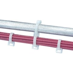 Doğal renkte kapalı kablo bağlama bağlayıcı halka mekanik mukavemet, ısıya ve aşınmaya karşı direnci ve sertliği artar naylon 6.6, yapılmıştır. Bu 0.57'' uzunluk x 0.36'' genişliğinde (14.5 x 9.1 mm) ve minyatür kullanıldığında, ara madde, standart, heav 