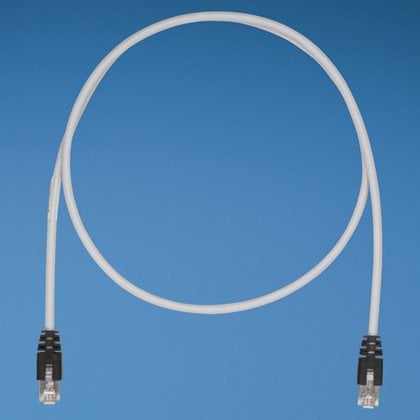 Bakır Patch Cord, Cat5e, Intl Gri STP Kablo, Mavi Boots, 23 Metre