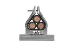 Kablo Kelepçe, alüminyum, Boynuzu yapılandırma ağırlık / bir kablo çapı 25-28mm