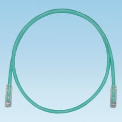 Bakır Patch Cord, Kedi 6, Yeşil UTP Kablo, 30 Metre