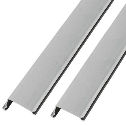 beyaz Panduct PanelMax 3 yedek kapak DRD33 DIN Ray Kablolama Duct birlikte kullanılır. PVC malzemeden imal edilmiştir.